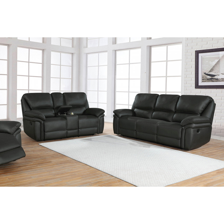 Coaster - Breton Upholstered Tufted Living Room Set
