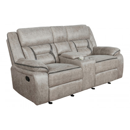 Coaster - Greer Upholstered Tufted Living Room Set
