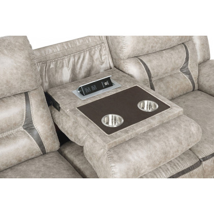 Coaster Greer Upholstered Tufted Living Room Set - Taupe
