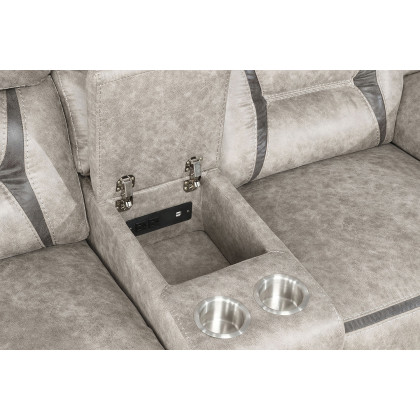 Coaster Greer Upholstered Tufted Living Room Set - Taupe