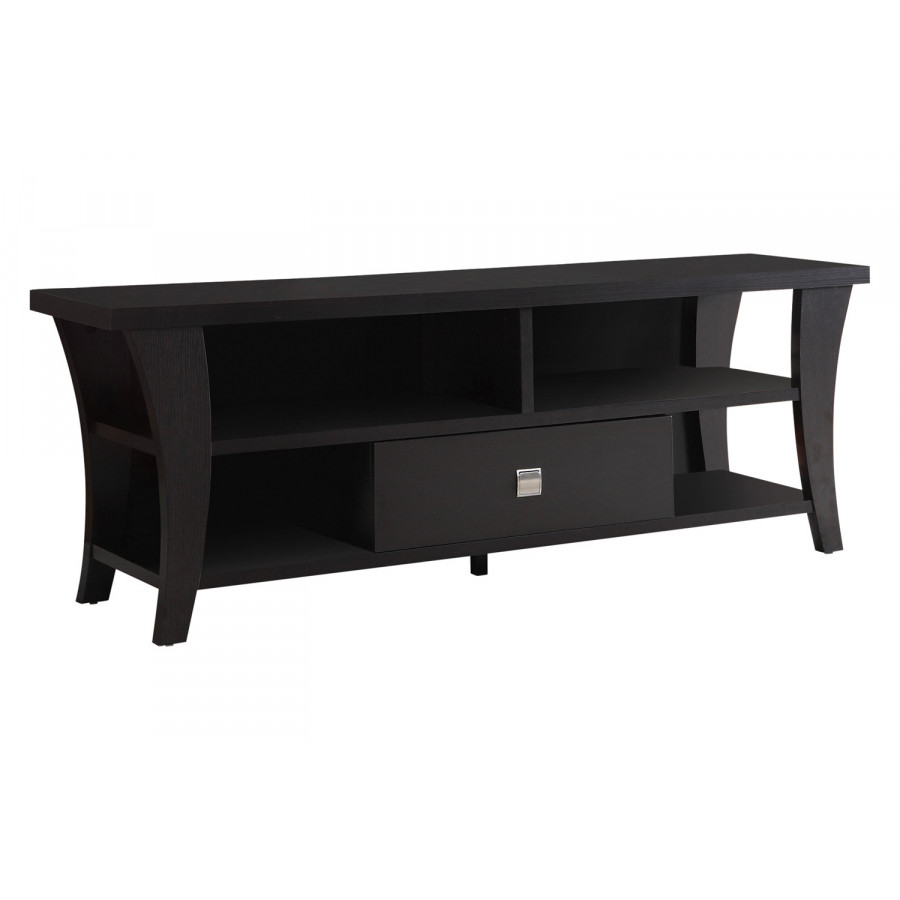 Coaster - 1-Drawer TV Console in Cappuccino