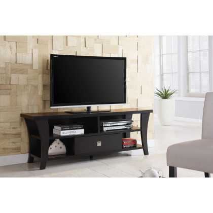 Coaster - 1-Drawer TV Console in Cappuccino