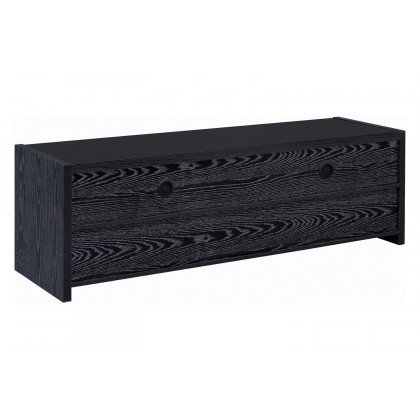 Coaster 62" 3-Drawer TV Console - Black Oak