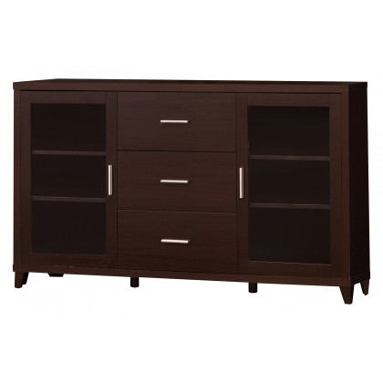 Coaster - 2-Door TV Stand With Adjustable Shelves in Cappuccino