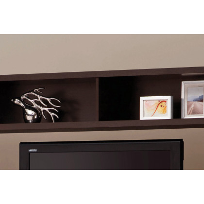 Coaster - Bridge With 2 Encased Storage Compartments in Cappuccino
