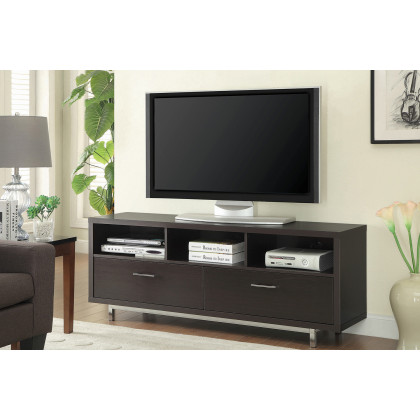 Coaster 2-Drawer Rectangular TV Console 701973 - Cappuccino