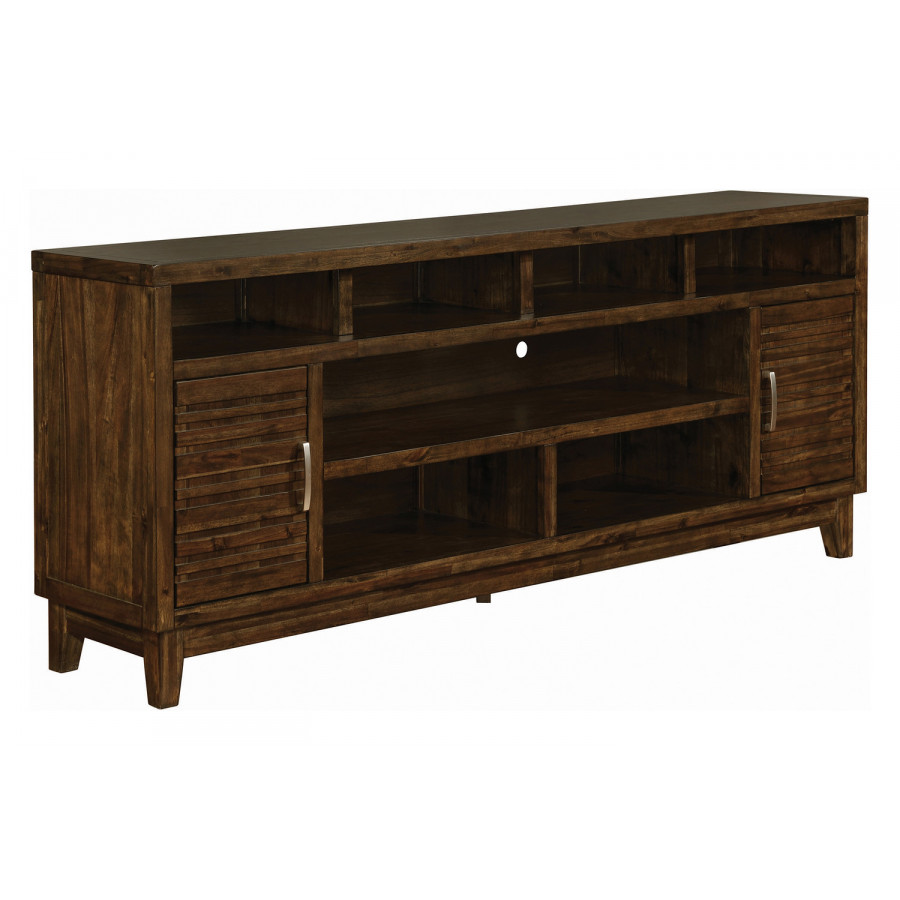 Coaster - 2-Door Rectangular TV Console in Rustic Mindy