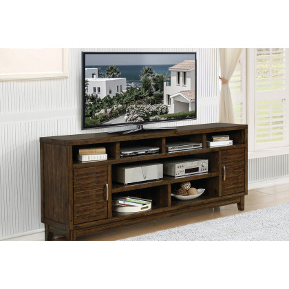 Coaster - 2-Door Rectangular TV Console in Rustic Mindy