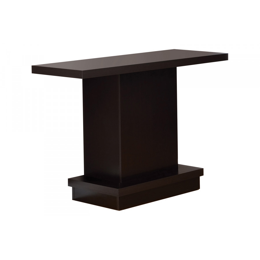 Coaster - Pedestal Sofa Table in Cappuccino