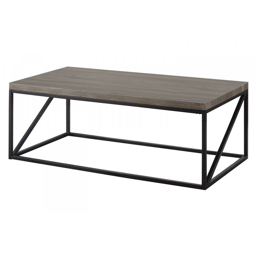 Coaster - Rectangular Coffee Table in Sonoma Gray