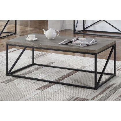 Coaster - Rectangular Coffee Table in Sonoma Gray