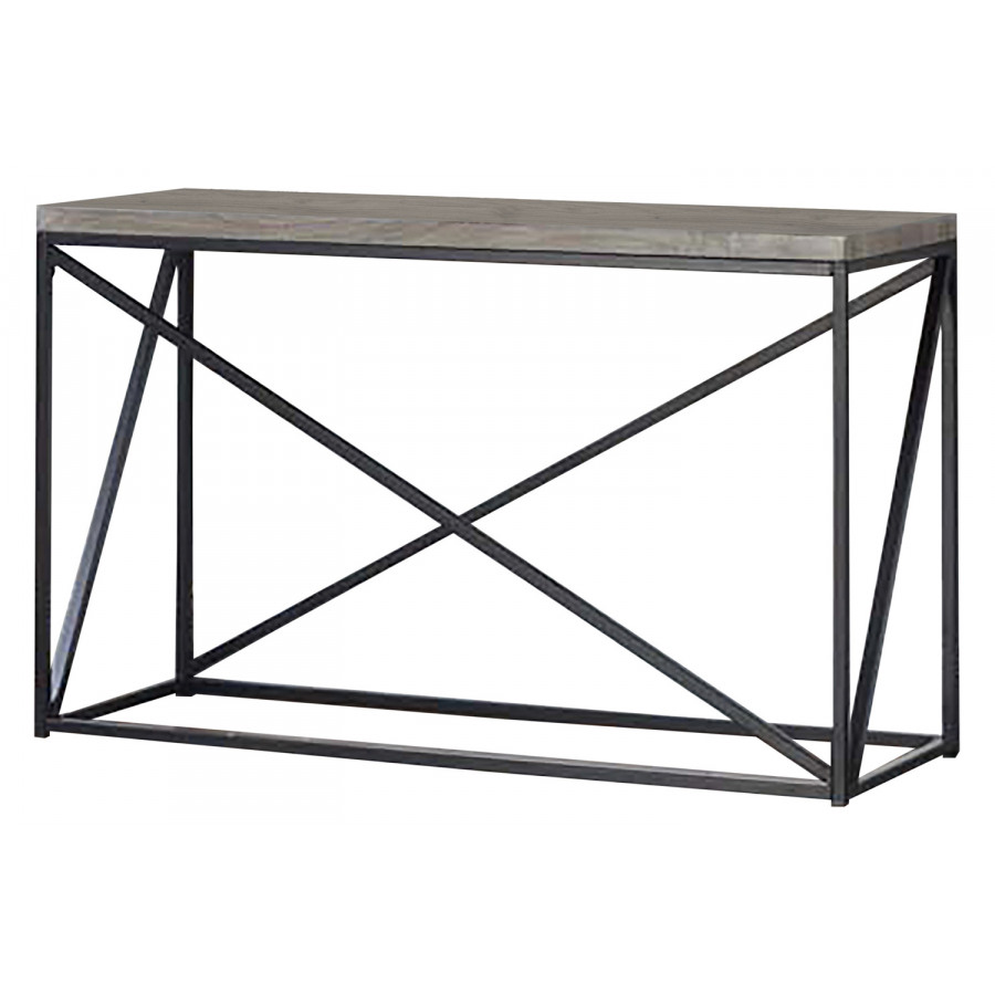 Coaster - Rectangular Sofa Table in Sonoma Gray