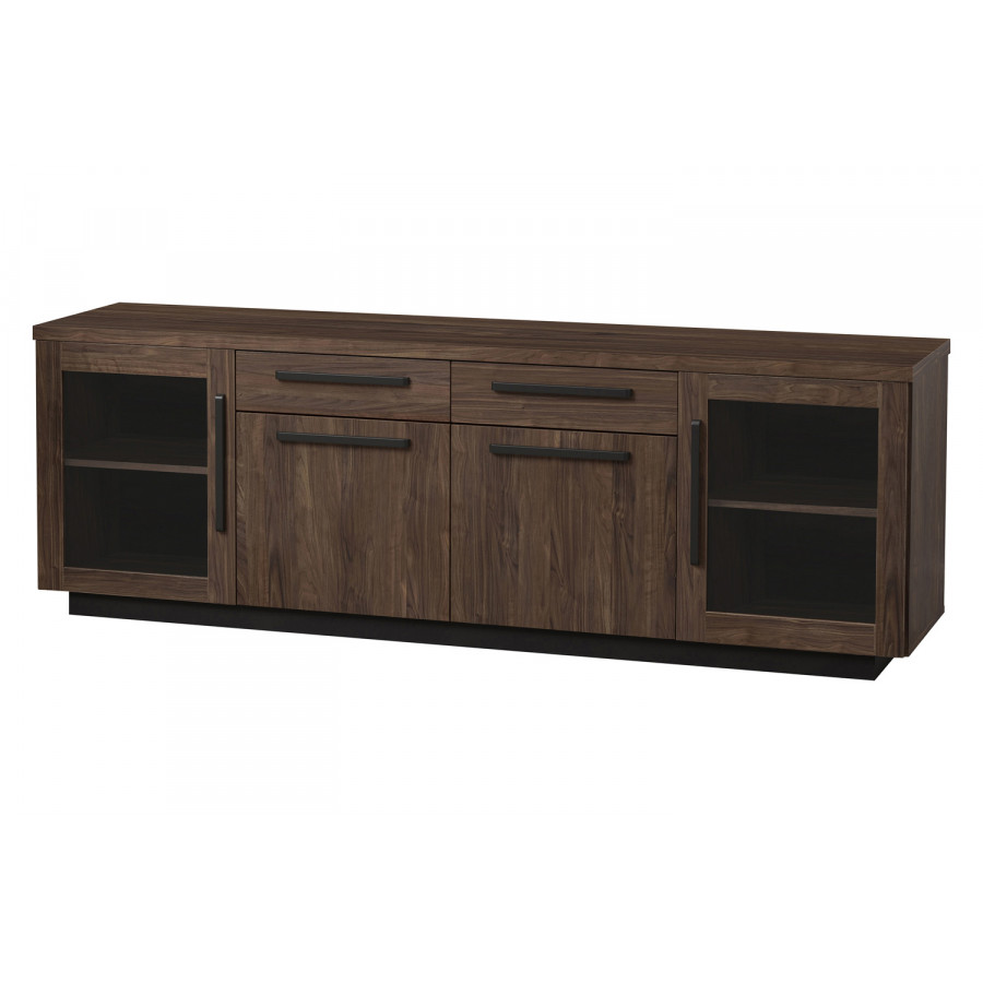 Coaster - 4-Drawer TV Console in Aged Walnut