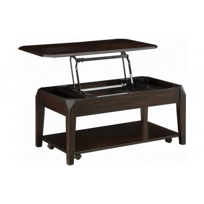 Coaster - Lift Top Coffee Table With Hidden Storage in Walnut