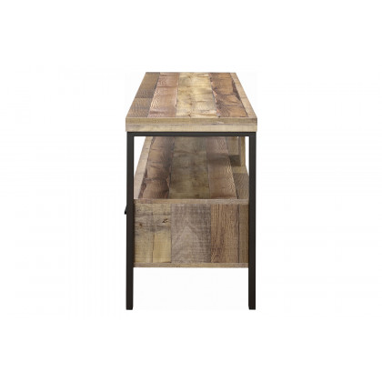 Coaster 59" 2-Drawer TV Console - Weathered Pine