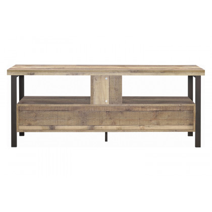 Coaster 59" 2-Drawer TV Console - Weathered Pine