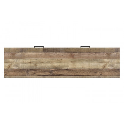 Coaster 59" 2-Drawer TV Console - Weathered Pine