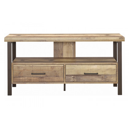 Coaster 48" 2-Drawer TV Console - Weathered Pine