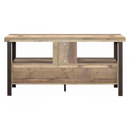 Coaster 48" 2-Drawer TV Console - Weathered Pine