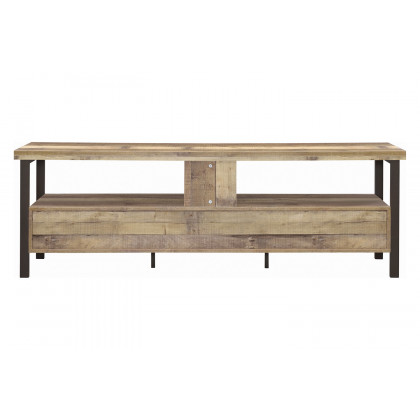 Coaster 71" 3-Drawer TV Console - Weathered Pine