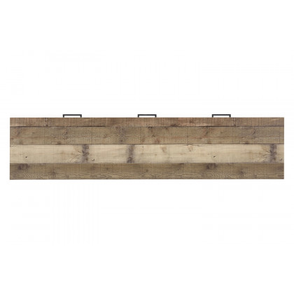 Coaster 71" 3-Drawer TV Console - Weathered Pine