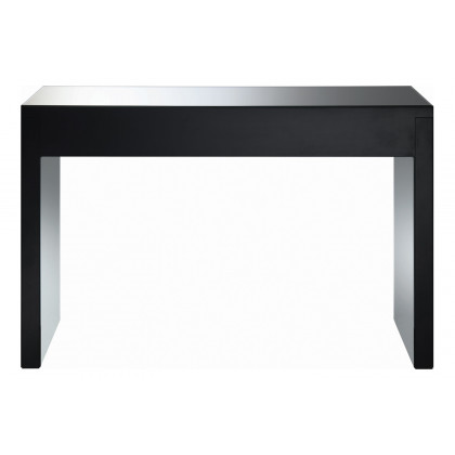 Coaster - Layton Rectangular Sofa Table in Silver/Clear Mirror