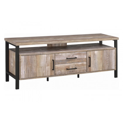 Coaster - 59" 2-Drawer Rectangular TV Console
