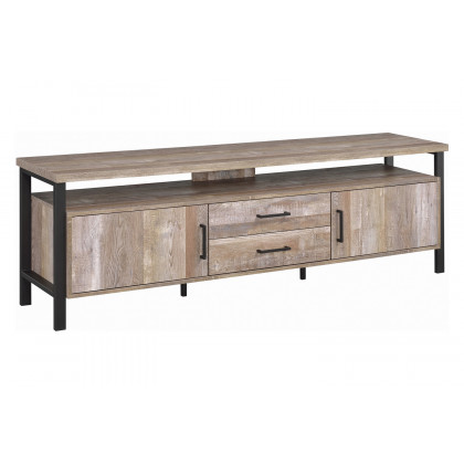Coaster - 59" 2-Drawer Rectangular TV Console