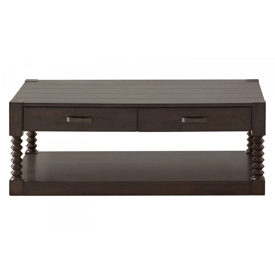 Coaster - Christine 2-Drawer Coffee Table in Coffee Bean