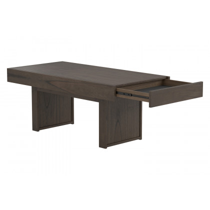 Coaster - Rectangle Coffee Table With Hidden Storage in Wheat Brown