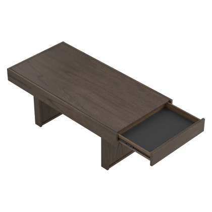 Coaster - Rectangle Coffee Table With Hidden Storage in Wheat Brown