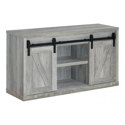 Coaster - 48-Inch 3-Shelf Sliding Doors TV Console