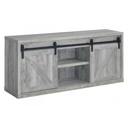 Coaster - 48-Inch 3-Shelf Sliding Doors TV Console
