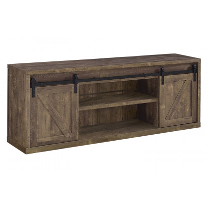 Coaster - 48-Inch 3-Shelf Sliding Doors TV Console