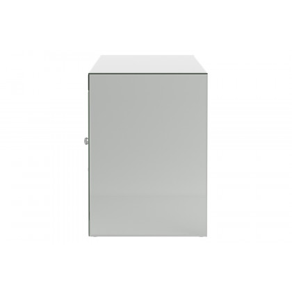 Coaster - 2-Door TV Console in Silver