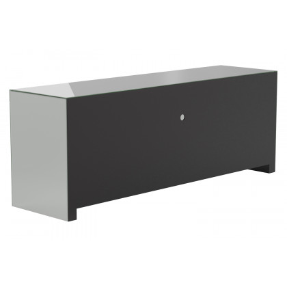 Coaster - 2-Door TV Console in Silver