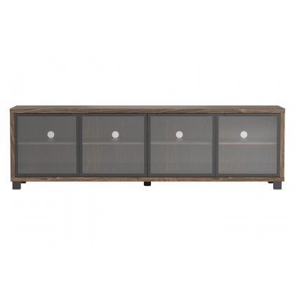 Coaster 4-Door TV Console - Aged Walnut