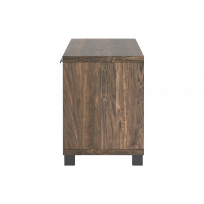 Coaster 4-Door TV Console - Aged Walnut