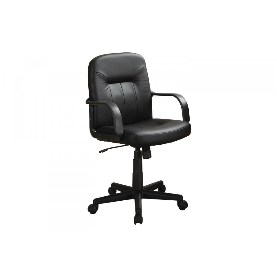 Coaster - Adjustable Height Office Chair 800049 in Black