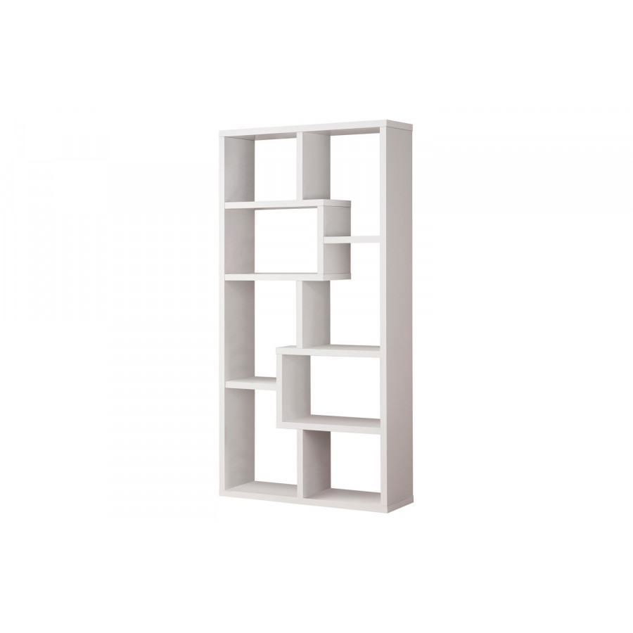 Coaster Theo 10-Shelf Bookcase - White