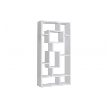 Coaster Howie 10-Shelf Bookcase - White