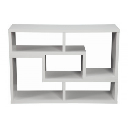 Coaster Velma Convertible TV Console And Bookcase - White