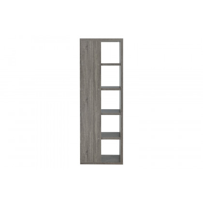 Coaster - 5-Tier Bookcase in Weathered Gray