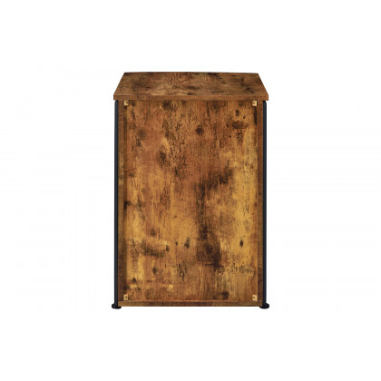 Coaster - Estrella 3-Drawer File Cabinet in Antique Nutmeg/Gunmetal