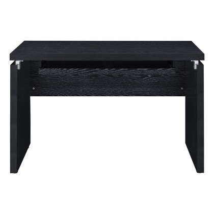 Coaster Russell Computer Desk with Keyboard Tray - Black Oak