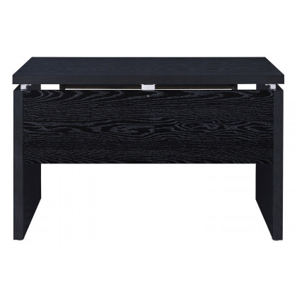 Coaster Russell Computer Desk with Keyboard Tray - Black Oak