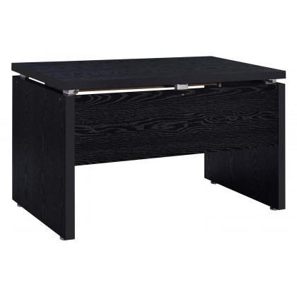 Coaster Russell Computer Desk with Keyboard Tray - Black Oak