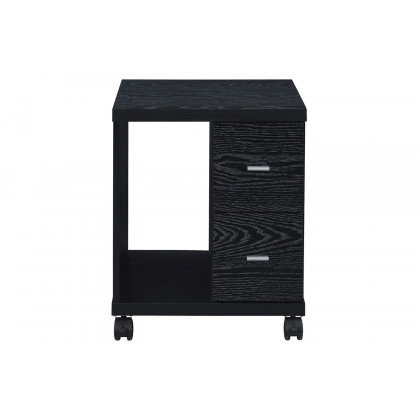Coaster Russell 2-Drawer Cpu Stand - Black Oak