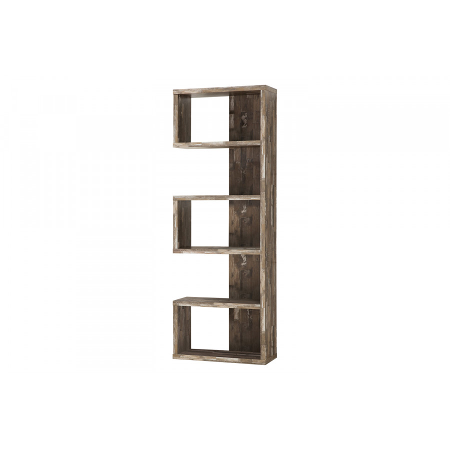 Coaster Joey 5-Tier Bookcase - Salvaged Cabin