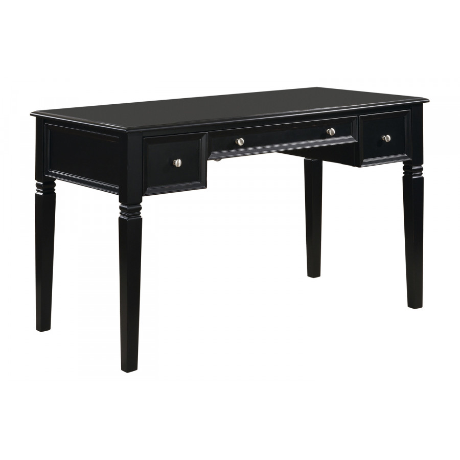 Coaster - Constance Writing Desk With Power Outlet in Black